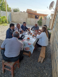Goranboyda şəhid və qazi ailələrinin ziyarətləri davam etdirilir.