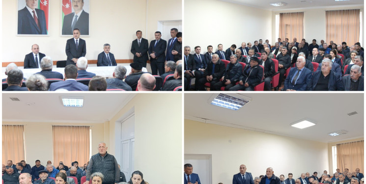 Goranboyda növbəti səyyar qəbul Səmədabad kəndində keçirildi