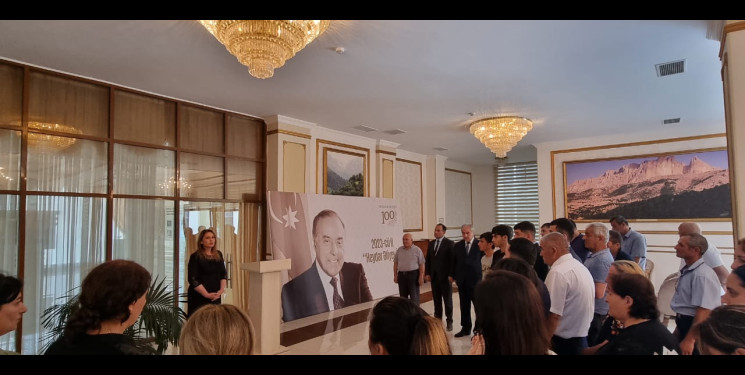Goranboyda, “2023-cü il-Heydər Əliyev ili” ilə bağlı, silsilə ümumrayon tədbirləri davam etdirilir.