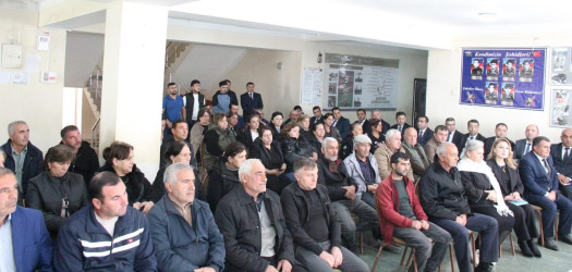 Yəhərçi Qazaxlar kəndində səyyar qəbul keçirildi