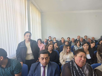 Goranboyda növbəti səyyar qəbul Qarqucaq kəndində keçirildi