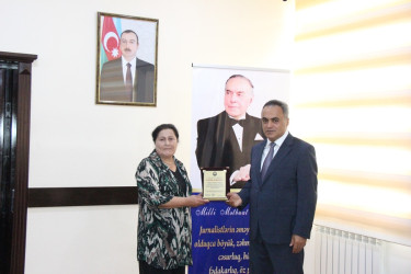 Goranboyda Milli Mətbuat Günü qeyd edildi