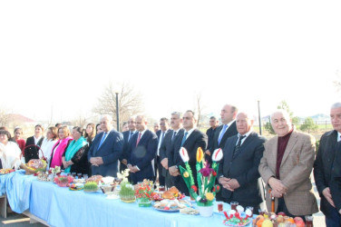 Goranboy rayonunda “yel çərşənbəsi” qeyd edildi