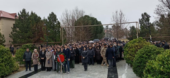 Goranboyda, Xocalı soyqırımı faciəsinin 34-cü ildönümü ilə bağlı, ümumrayon tədbiri keçirildi