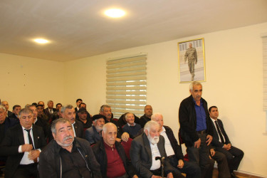 Veyisli kəndində səyyar qəbul keçirildi