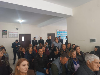Təklə kəndində səyyar qəbul keçirildi