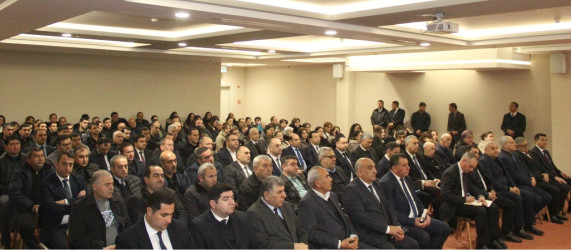 Goranboy şəhərində səyyar qəbul keçirildi