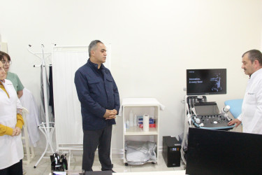 Goranboy rayon İcra Hakimiyyətinin başçısı Sağlamlıq Klinikasının fəaliyyəti ilə tanış oldu