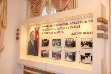 Goranboyda Ümummilli Lider Heydər Əliyevin anım günü ilə bağlı, Heydər Əliyev Mərkəzinə ekskursiya təşkil edildi