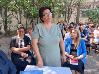 Goranboyda növbəti səyyar qəbul Borsunlu kəndində keçirildi