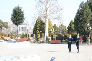 Gənclər və İdman naziri Goranboyda vətəndaşları qəbul etdi