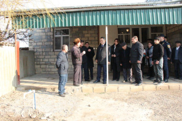 Fəxralı kəndində şəhid ailələri ilə görüş keçirildi