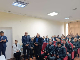 Goranboyda növbəti səyyar qəbul Səmədabad kəndində keçirildi