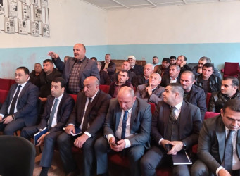 Goranboyda növbəti səyyar qəbul Qaradağlıda keçirildi