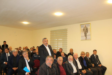 Veyisli kəndində səyyar qəbul keçirildi