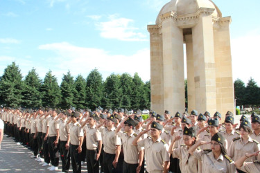 Goranboyda XXIX “Şahin” Hərbi-İdman oyununun final mərhələsi təntənəli şəkildə keçirildi