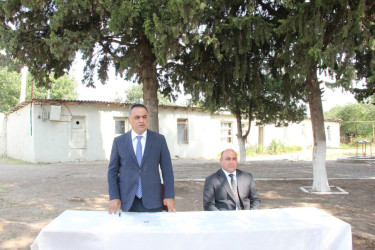 Şəfəq kəndində səyyar qəbul keçirildi