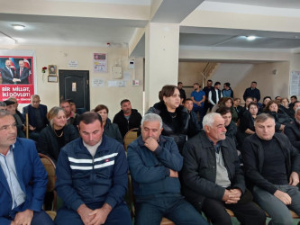 Yəhərçi Qazaxlar kəndində səyyar qəbul keçirildi