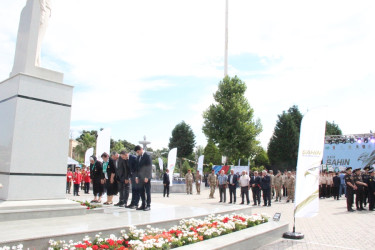Goranboyda XXIX “Şahin” Hərbi-İdman oyununun final mərhələsi təntənəli şəkildə keçirildi