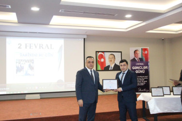 “2 fevral - Azərbaycan Gəncləri Günü” ilə bağlı tədbir keçirildi