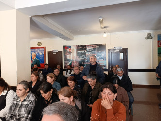 Goranboyda növbəti səyyar qəbul Məşədiqaralar kəndində keçirildi