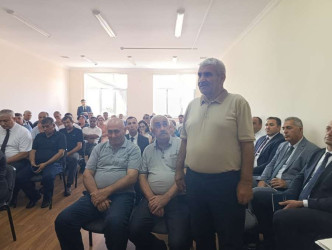 Goranboyda növbəti səyyar qəbul Tatarlı kəndində keçirildi