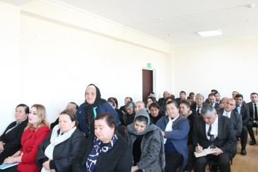 Tap Qaraqoyunlu kəndində keçirildi səyyar qəbul keçirildi