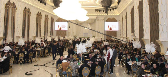 Goranboyda iftar süfrəsi açıldı