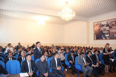 Goranboy Rayon İcra Hakimiyyəti başçısı yanında Şuranın növbəti iclası keçirildi