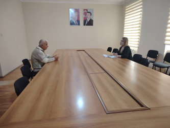 Goranboy rayon İcra Hakimiyyətində vətəndaşların müraciətləri dinlənildi
