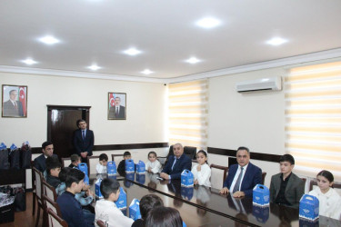 Şəhidlərimizin azyaşlı övladları ilə görüş keçirildi