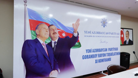 Yeni Azərbaycan Partiyası Goranboy rayon təşkilatının XI konfransı keçirildi
