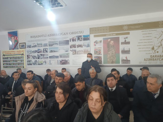 Rəhimli kəndində səyyar qəbul keçirildi