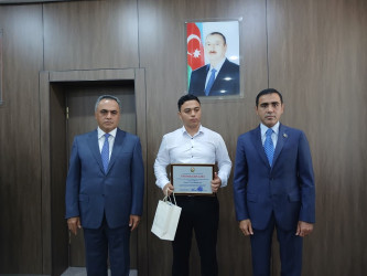 Goranboyda yüksək balnan ali məktəblərə qəbul olan məzunlarla görüş keçirildi