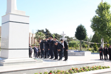 Goranboyda Ümummilli Lider Heydər Əliyevin 103-cü ildönümü ilə bağlı ümumrayon tədbir keçirildi
