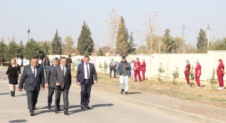 Goranboyda “08 noyabr –Zəfər Günü” ilə bağlı növbəti ağacəkmə aksiyası keçirildi