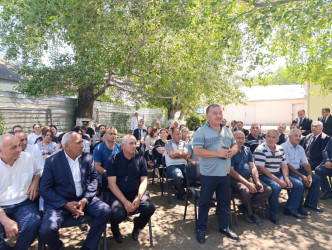 Goranboyda növbəti səyyar qəbul Abbasqulular kəndində keçirildi