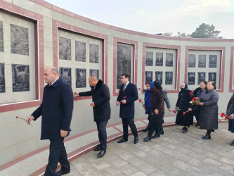 Goranboyda şəhid Milli Qəhrəman Niyazi Aslanovun doğum günündə xatirəsi anıldı