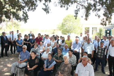 Qazanbulaq qəsəbəsində səyyar qəbul keçirildi