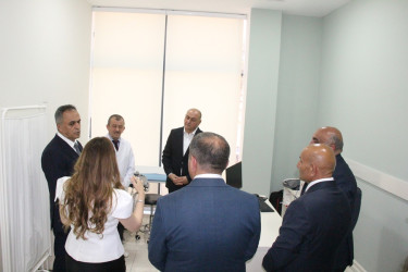 Goranboy rayonunda “Sağlamlıq Klinikası”nın fəaliyyətə başlamasının 1 illiyi ilə bağlı  tədbir keçirildi