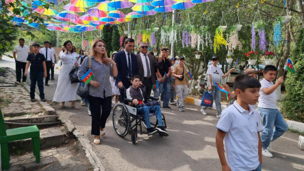 Goranboy rayonunda şəhid övladları üçün yay düşərgəsi təşkil olundu