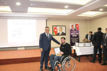 “2 fevral - Azərbaycan Gəncləri Günü” ilə bağlı tədbir keçirildi