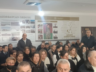 Rəhimli kəndində səyyar qəbul keçirildi