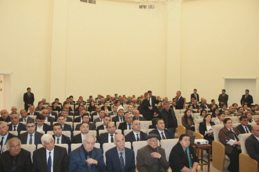 Goranboyda Ümummilli Lider Heydər Əliyevin 103-cü ildönümü ilə bağlı "Vətənə, xalqa həsr edilən ömür" mövzusunda konfrans keçirildi