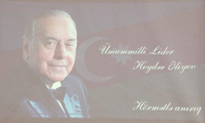 Goranboyda Ümummilli Lider Heydər Əliyevin anım günü ilə bağlı, ehsan süfrəsi təşkil olundu