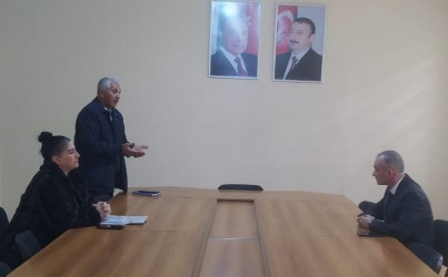 Goranboy rayon İcra Hakimiyyətində vətəndaşların müraciətləri dinlənildi