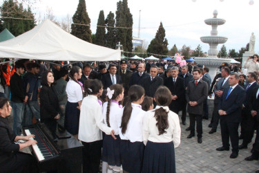 Goranboyda BaharFest və İlaxır çərşənbə-Novruz şənliyi bayram tədbirləri keçirildi