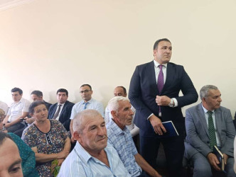 Goranboyda növbəti səyyar qəbul Tatarlı kəndində keçirildi