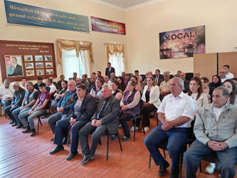 Aşağı Ağcakənddə səyyar qəbul keçirildi