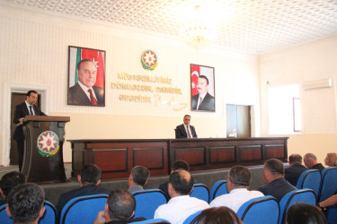 Goranboy rayon İcra Hakimiyyəti başçısı yanında Şuranın növbəti iclası keçirildi